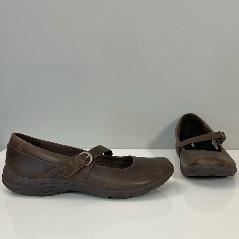 Merrell Dassie Erin Leather Mary Jane Flats Size 9.5